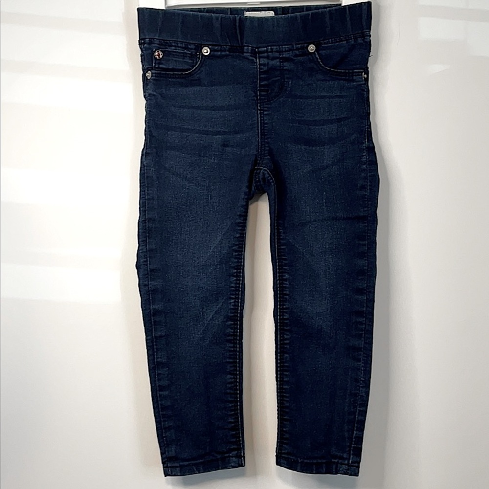 Hudson Dark Blue wash Denim Jean 2t pull on